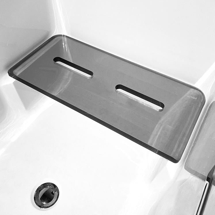Modern Acrylic Alcove Bathtub Rectangular Matte Bath Tub for Home