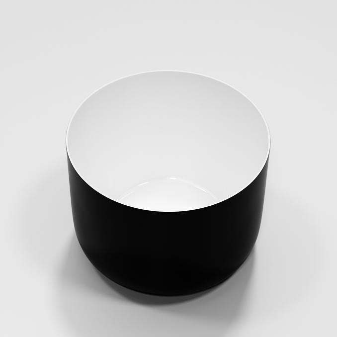 Modern Round Acrylic Bath Tub 26.77" H Freestanding Bathtub for Home