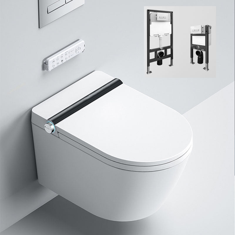 Wall Mount Flush Toilet One-Piece Toilet Contemporary Toilet Bowl