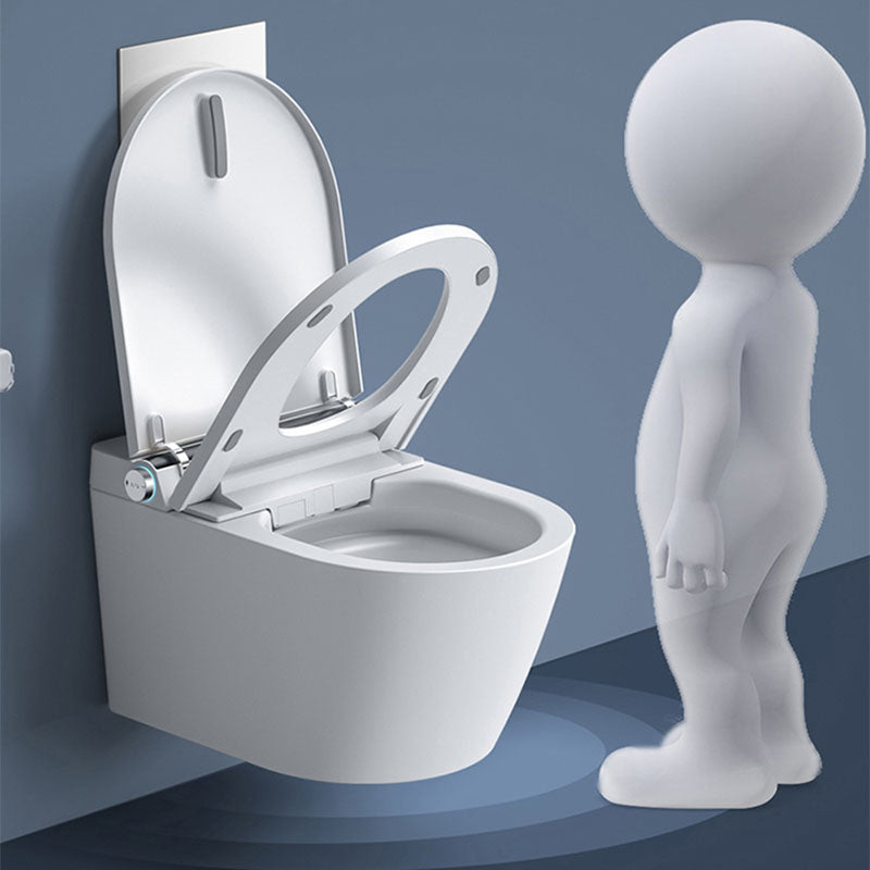 Wall Mount Flush Toilet One-Piece Toilet Contemporary Toilet Bowl