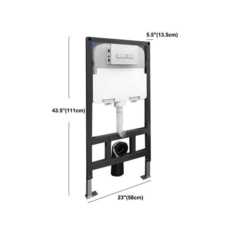 Wall Mount Flush Toilet One-Piece Toilet Contemporary Toilet Bowl
