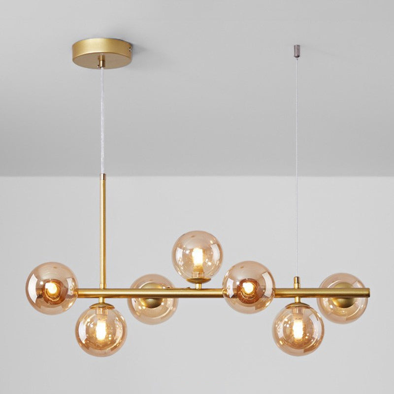 Modern Hanging Ceiling Lights Glass Hanging Light Fixtures for Living Room
