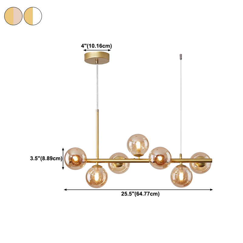 Modern Hanging Ceiling Lights Glass Hanging Light Fixtures for Living Room