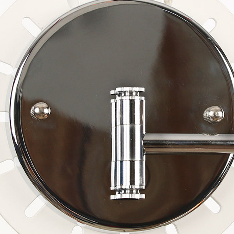 Adjustable Industrial Sconce Light Glass 1-Light Sconce Light Fixture