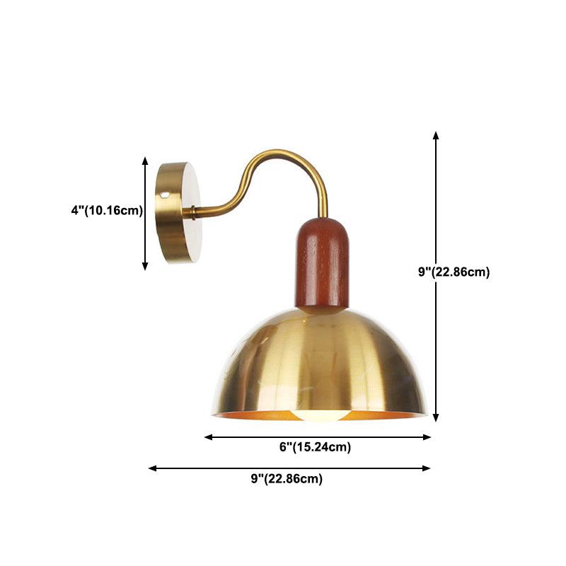 Modern Wall Sconces Metal 1-Light Wall Sconce Lighting for Living Room