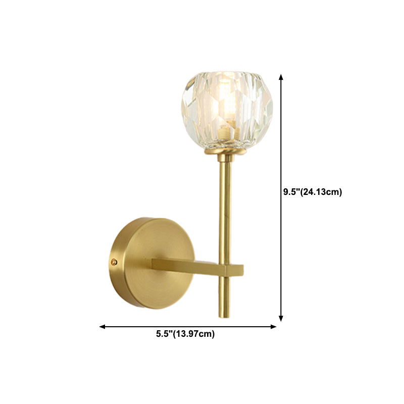 Pencil Arm Wall Light Fixture Modern Wall Sconce Light for Bedroom