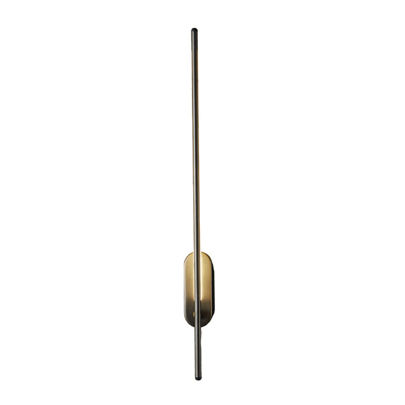 Modern Linear Wall Sconce Light Metal 1-Light Wall Sconce Lighting