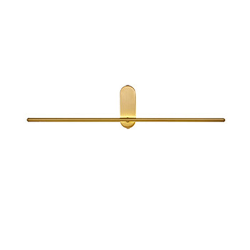 Modern Linear Wall Sconce Light Metal 1-Light Wall Sconce Lighting