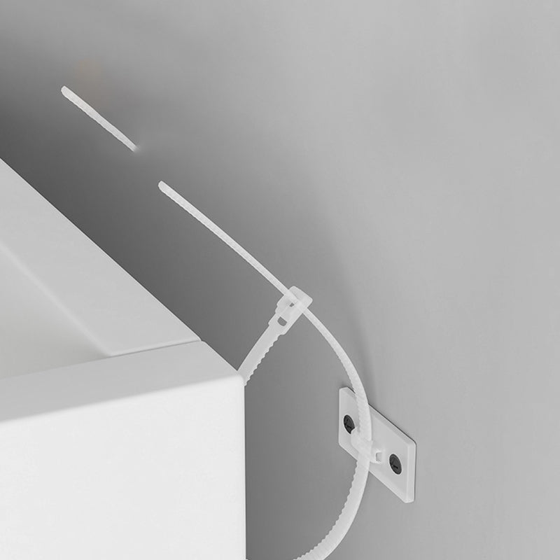 Modern Geometric Book Shelf with Rectangular Shelves Wood Bookcase