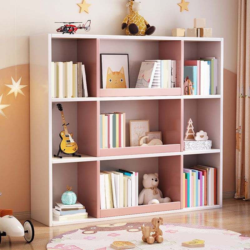 Standard Wood Bookshelf Modern 3-Tier Bookshelf 47.3" H X 11.8" W for Home Office