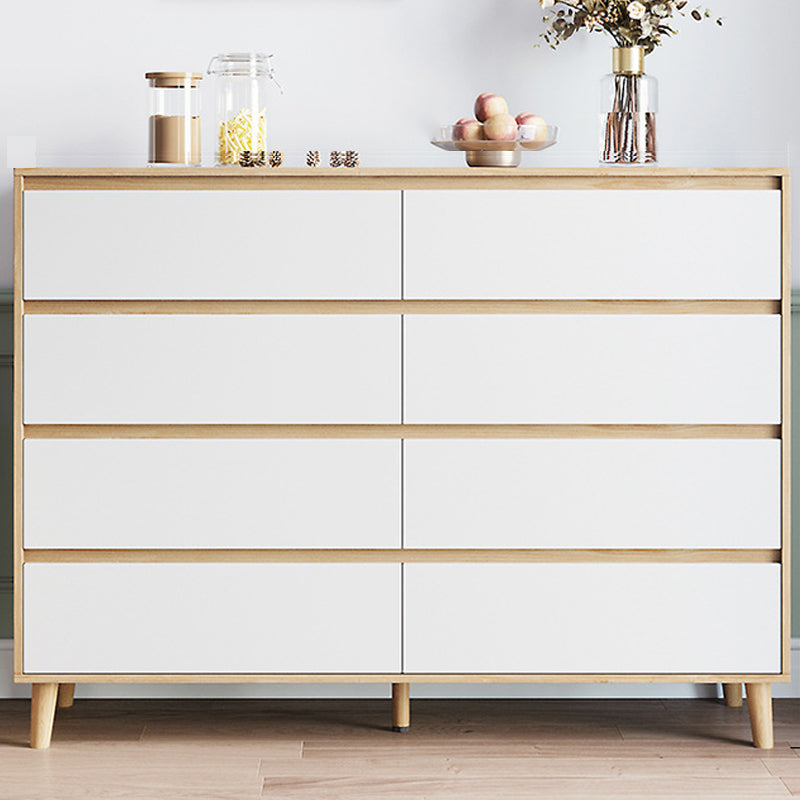 Contemporary Bedroom Chest 16" Wide Storage Chest with Drawers