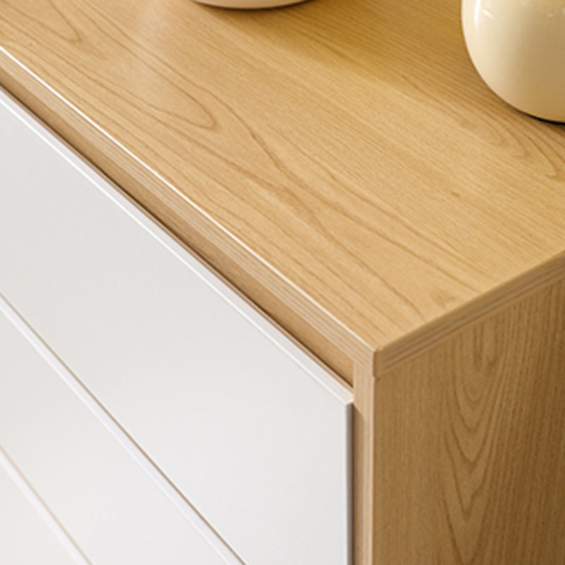 Contemporary Bedroom Chest 16" Wide Storage Chest with Drawers