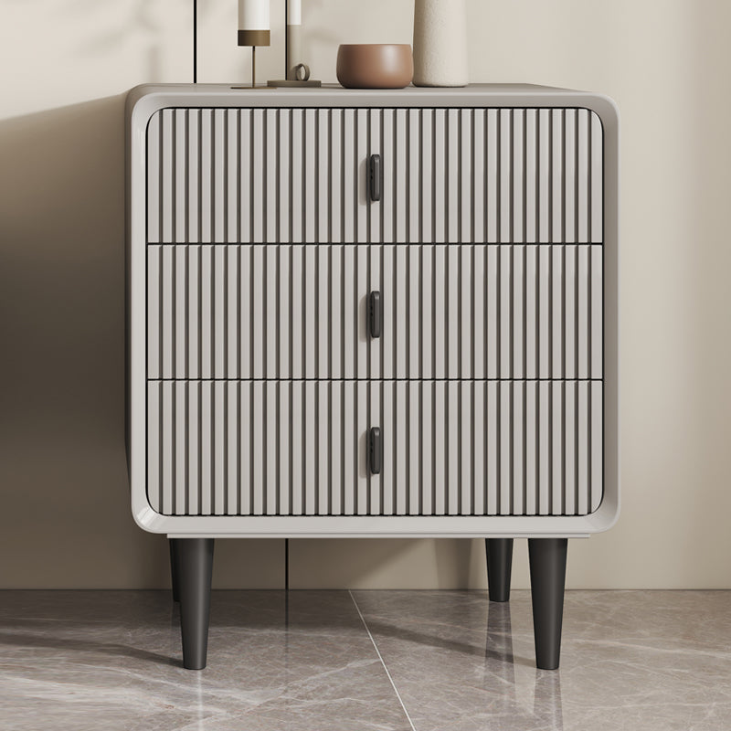 Contemporary Wooden Storage Chest 16" W Vertical Chest with Drawers
