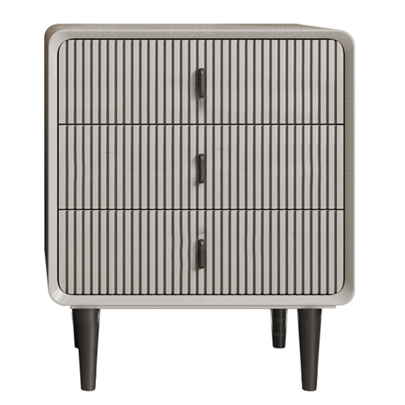 Contemporary Wooden Storage Chest 16" W Vertical Chest with Drawers