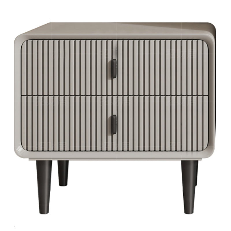 Contemporary Wooden Storage Chest 16" W Vertical Chest with Drawers