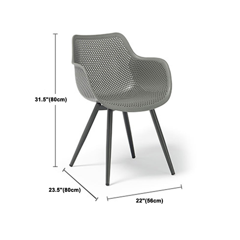 Modern Dining Table Set 1/4/7/9 Piece Metal Patio Dining Table for Garden