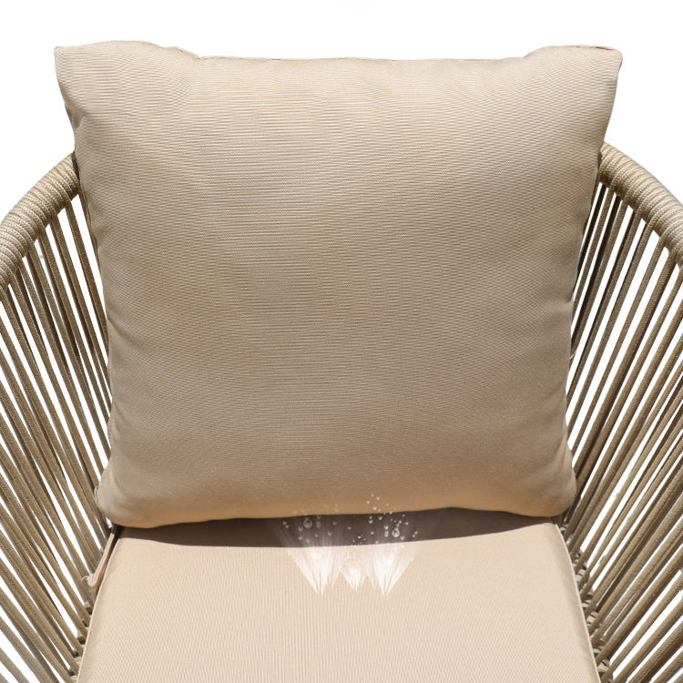 Bohemian Style Dining Table Set 1/3/5/7 Piece Wood and Metal Dining Set for Patio