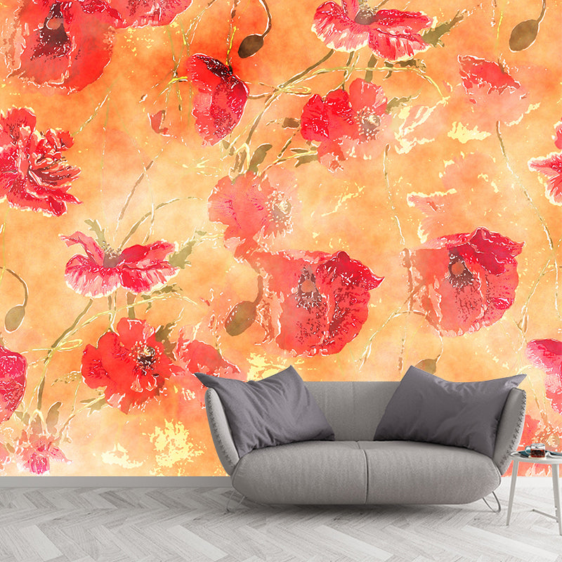 Environmental Wall Mural Wallpaper Flower Decoration Living Room Wall Mural