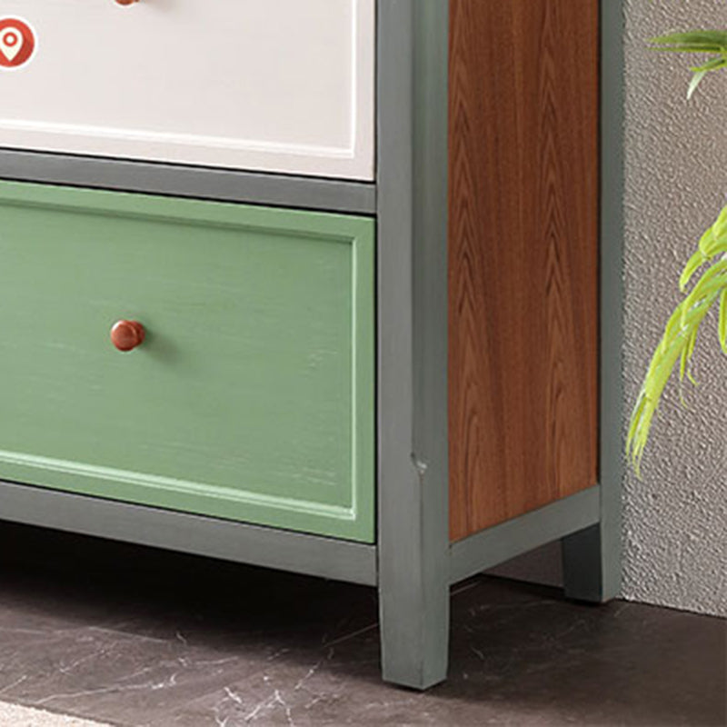 Modern & Contemporary Storage Cabinet Square Accent Chest with Drawer