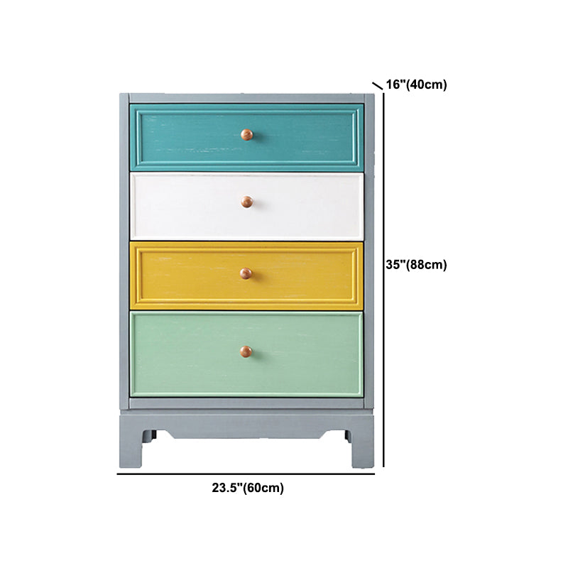 Modern & Contemporary Storage Cabinet Square Accent Chest with Drawer