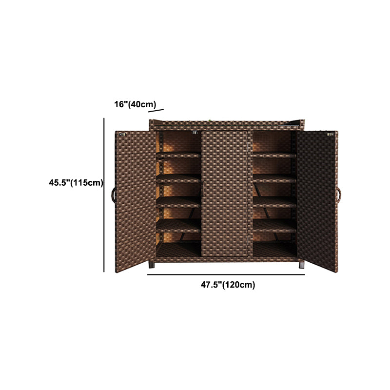 Modern & Contemporary Chest Square Storage Cabinet With Glass Top