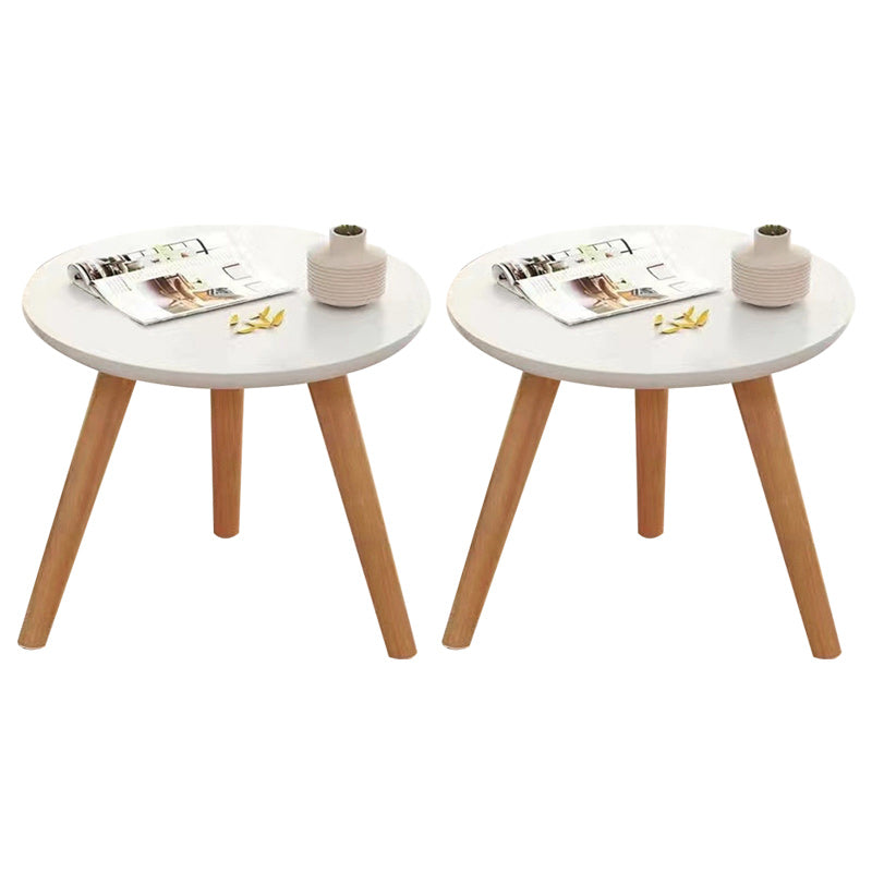 Contemporary Style Side End Table 3 Legs Sofa Side Accent Table Round Side End Table