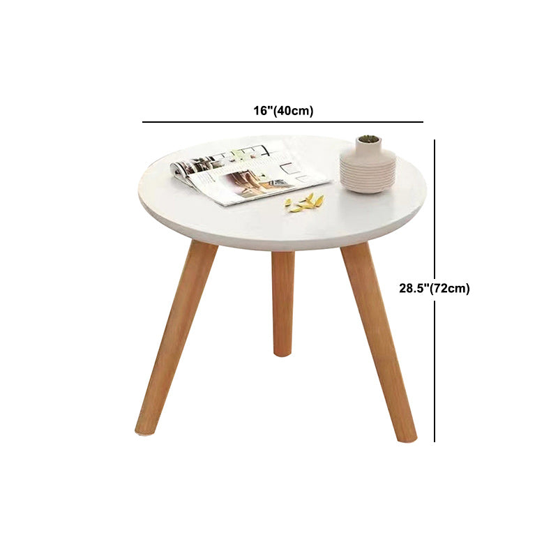 Contemporary Style Side End Table 3 Legs Sofa Side Accent Table Round Side End Table