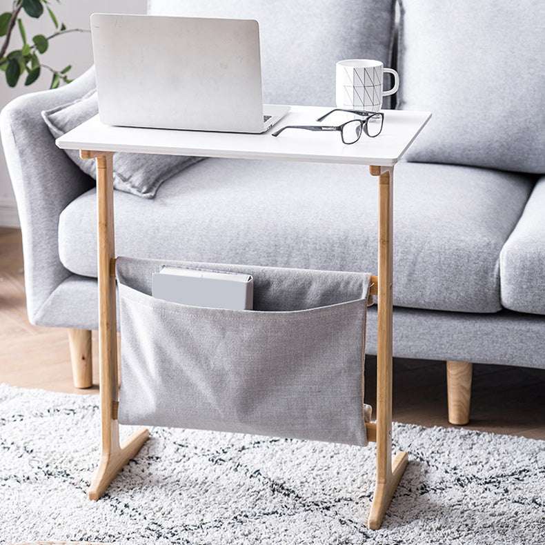 Modernistic Corner Table Rectangular Side Table for Living Room