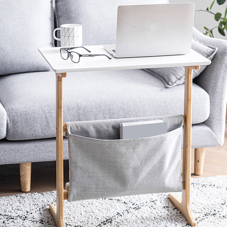 Modernistic Corner Table Rectangular Side Table for Living Room