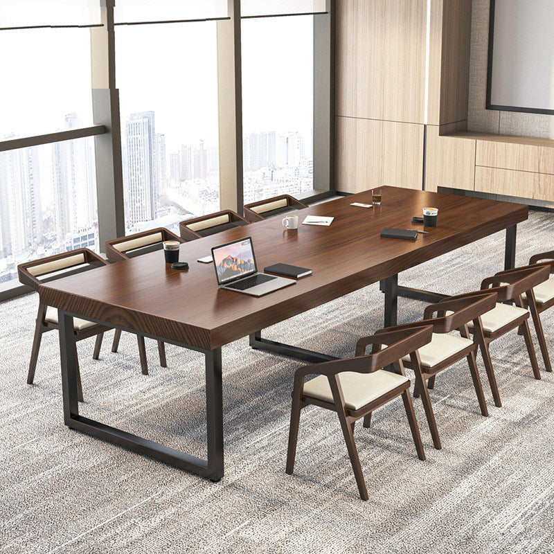 Pine Solid Wood Dining Table Rectangle Dining Table for Kitchen