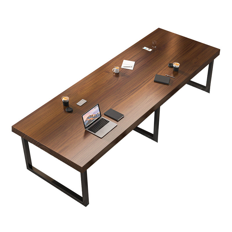 Pine Solid Wood Dining Table Rectangle Dining Table for Kitchen
