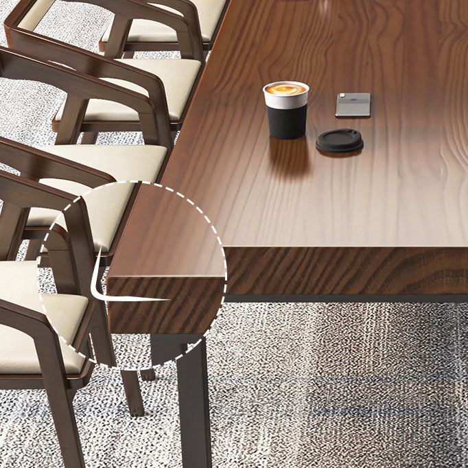 Pine Solid Wood Dining Table Rectangle Dining Table for Kitchen