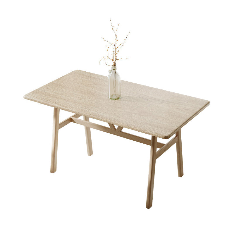 Rectangle Dining Table Medium Density Fiberboard Table for Dining Room