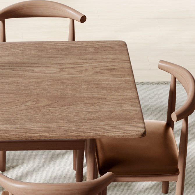 Rectangle Dining Table Medium Density Fiberboard Table for Dining Room