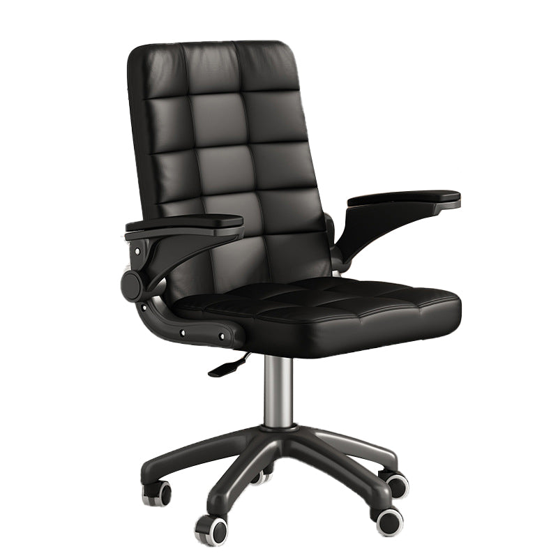 Contemporary Executive Chair Swivel Slide Tufted Managers Chair