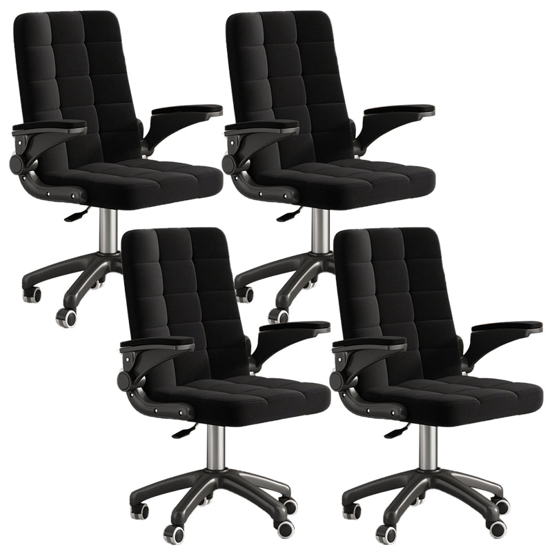 Contemporary Executive Chair Swivel Slide Tufted Managers Chair