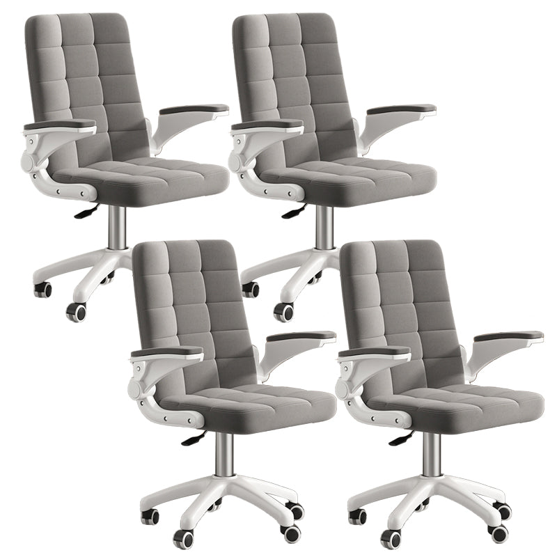 Contemporary Executive Chair Swivel Slide Tufted Managers Chair