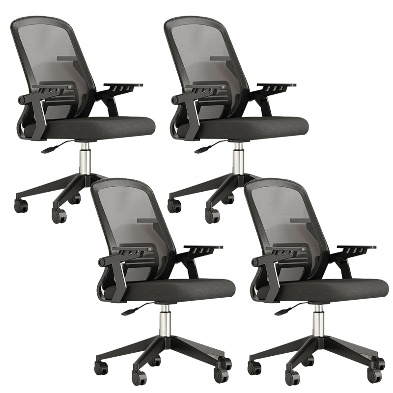 Contemporary Executive Chair Swivel Slide Tufted Managers Chair