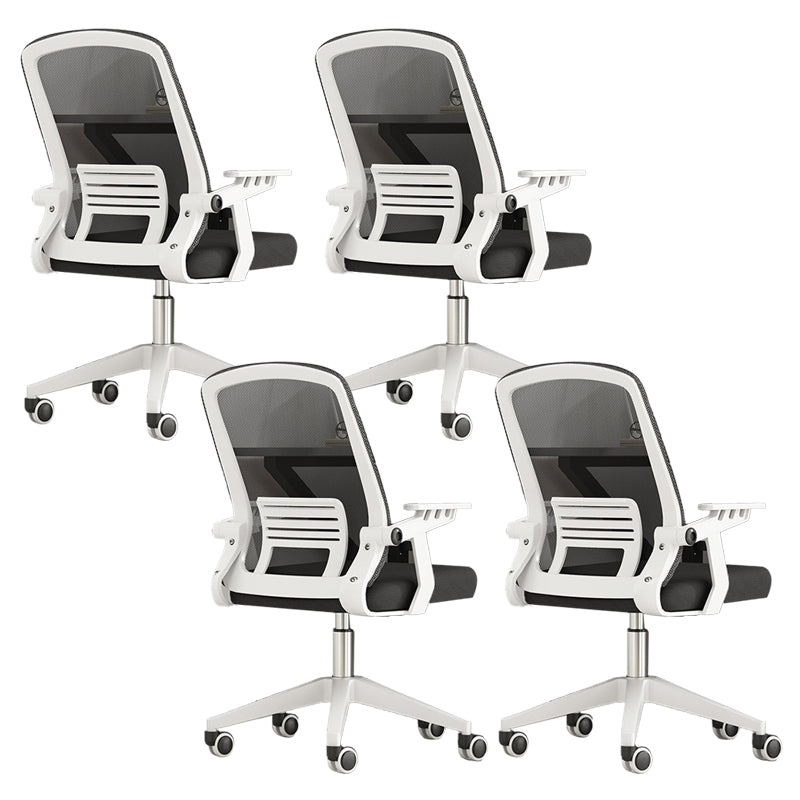 Contemporary Executive Chair Swivel Slide Tufted Managers Chair