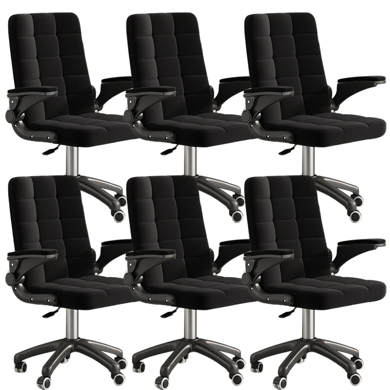 Contemporary Executive Chair Swivel Slide Tufted Managers Chair