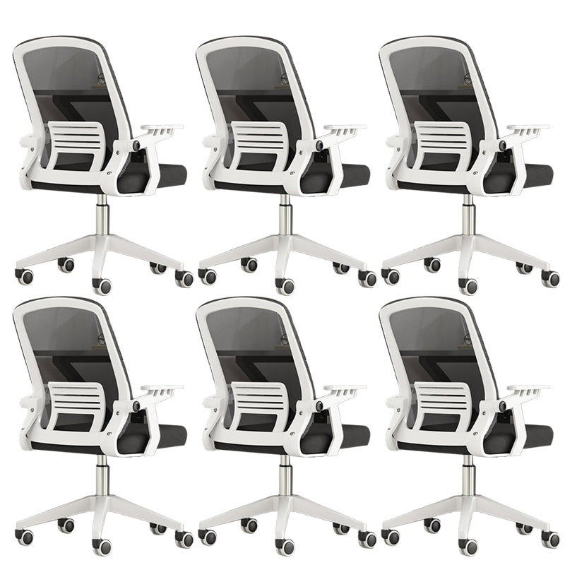 Contemporary Executive Chair Swivel Slide Tufted Managers Chair