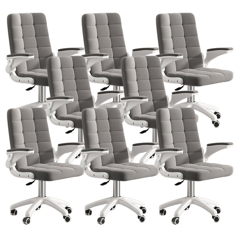 Contemporary Executive Chair Swivel Slide Tufted Managers Chair