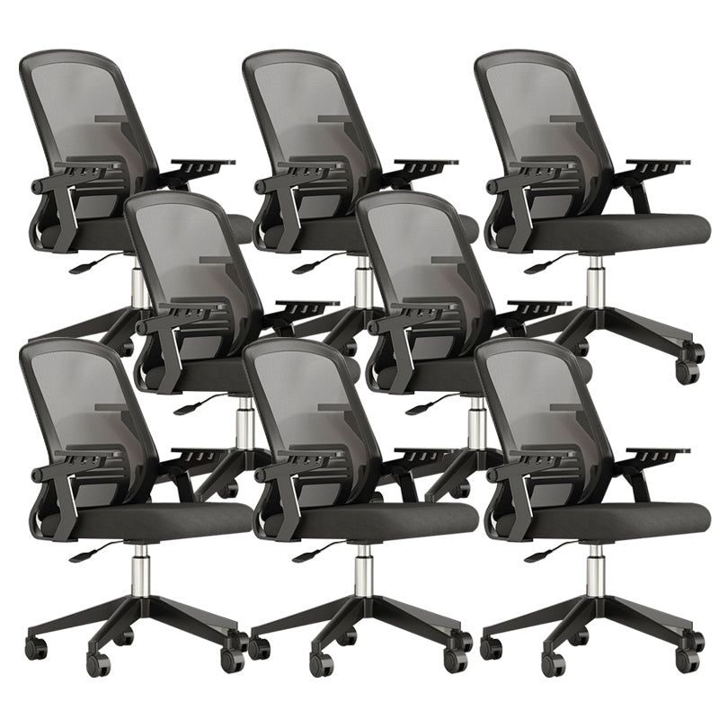 Contemporary Executive Chair Swivel Slide Tufted Managers Chair
