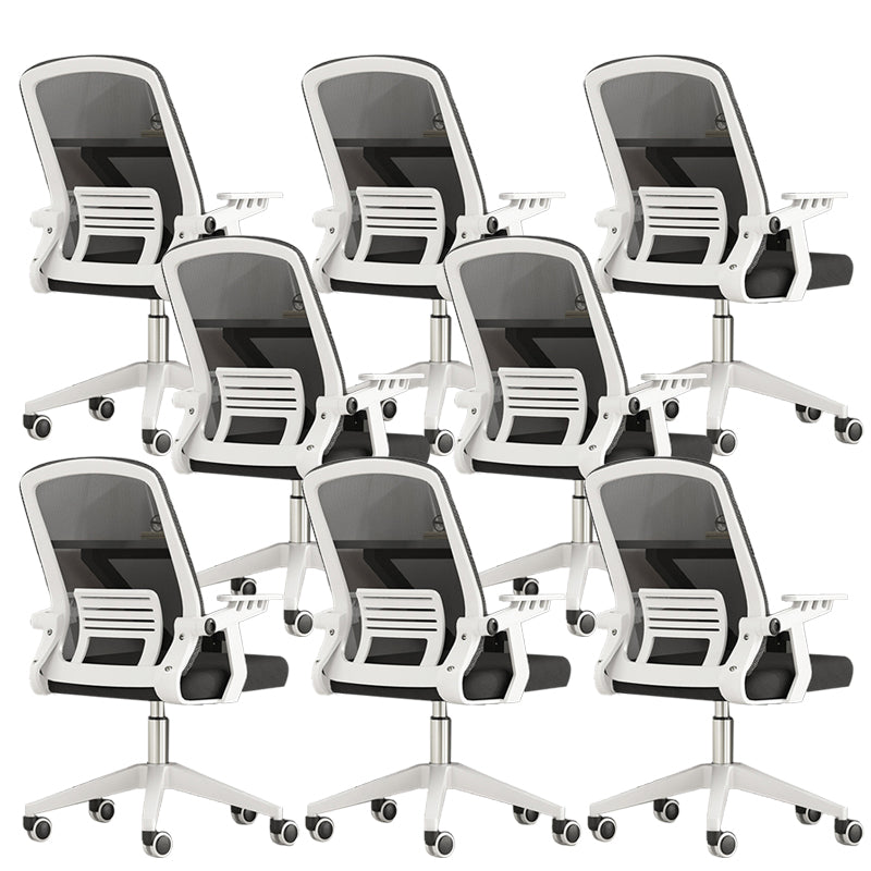 Contemporary Executive Chair Swivel Slide Tufted Managers Chair