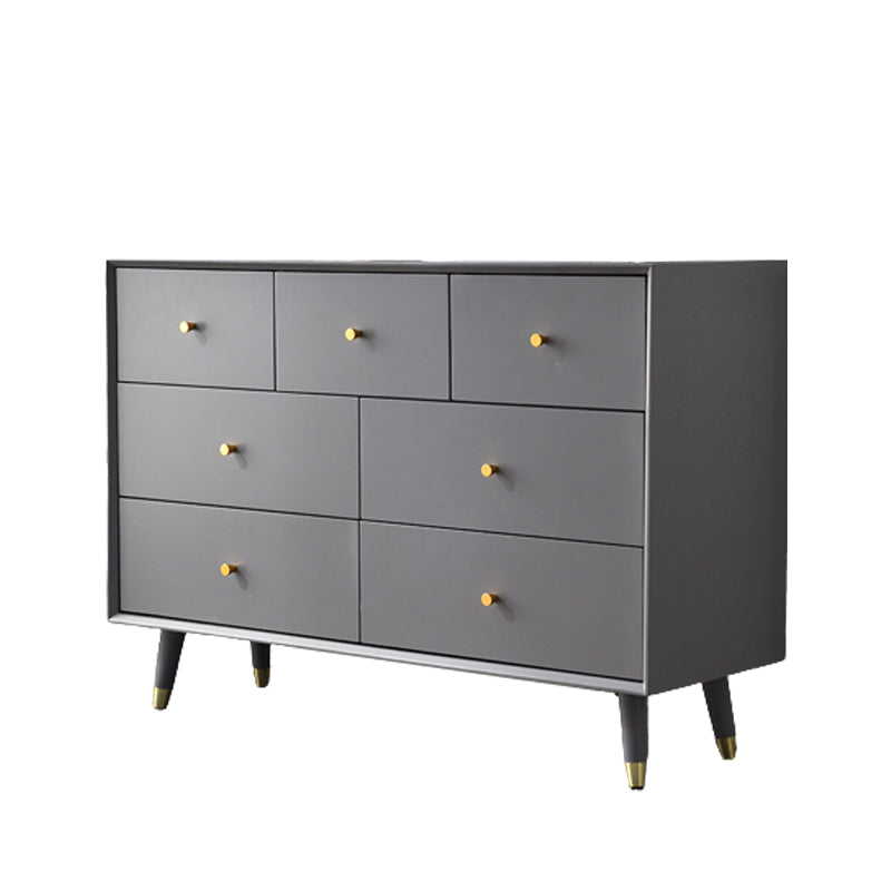 Classic Glam Solid Wood Storage Chest Bedroom Soft-Close Drawers Dresser