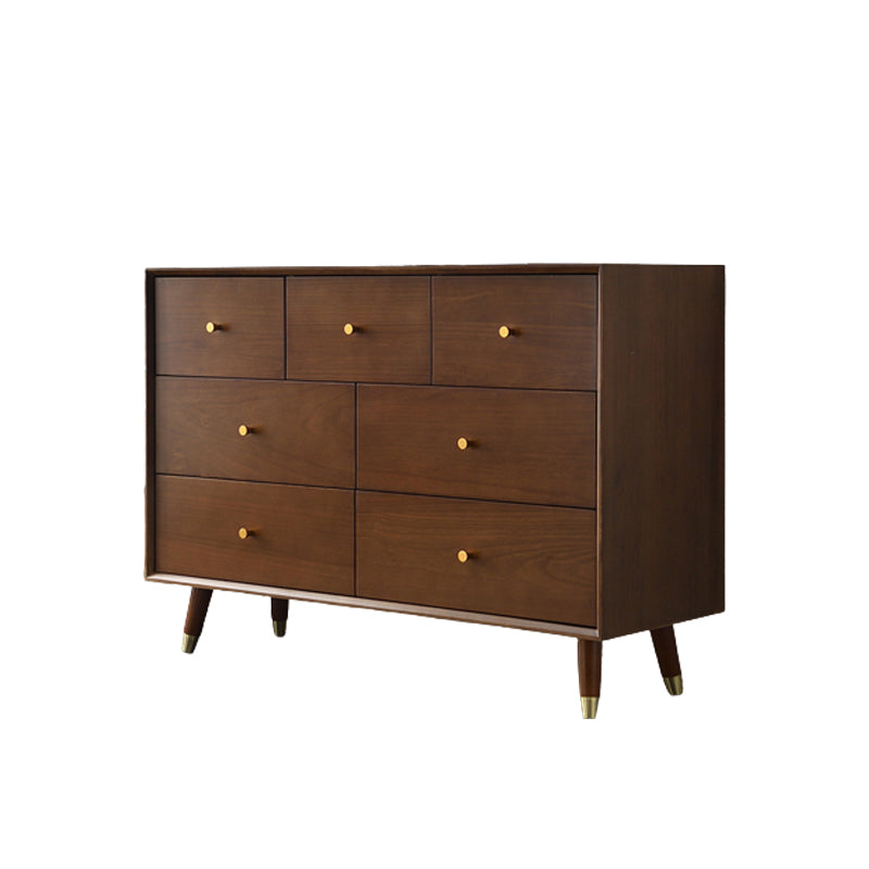 Classic Glam Solid Wood Storage Chest Bedroom Soft-Close Drawers Dresser