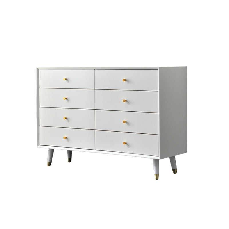 Classic Glam Solid Wood Storage Chest Bedroom Soft-Close Drawers Dresser