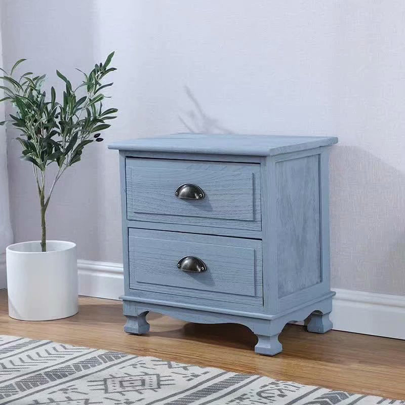 11.7-inch W Coastal Storage Chest Dresser Solid Wood Storage Chest