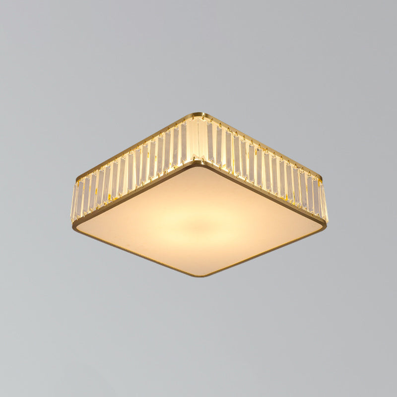 Modern Ceiling Lighting Crystal Multiple-Light Ceiling Mount Light Fixture