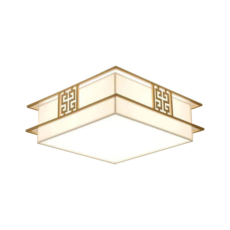 Modern Ceiling Mount Light Fixture Fabrics Multiple-Light Ceiling Light Fixture